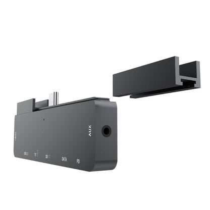สำหรับ IPad Pro 7-In-1 HDMI 4K + 3.5 มม. เสียง + SD/TF+ 1 USB 3.0 + USB-C/Type-C + PD แท่นวาง USB-C, For IPad Pro 7-In-1