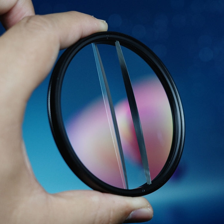 การถ่ายภาพพื้นหน้าเบลอฟิลเตอร์ Double Half Moon SLR อุปกรณ์เสริม, 49mm, 52mm, 55mm, 58mm, 62mm, 67mm, 72mm, 77mm, 82mm