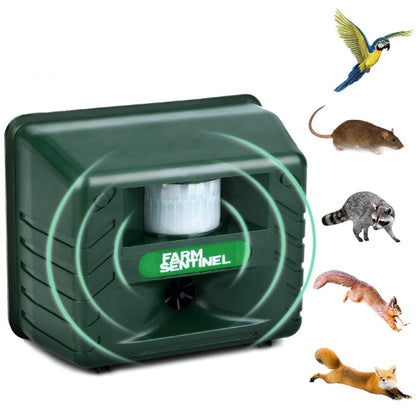 SK131 Garden Outdoor Ultrasonic Rat Repeller อุปกรณ์ขับไล่สัตว์ในฟาร์มงู