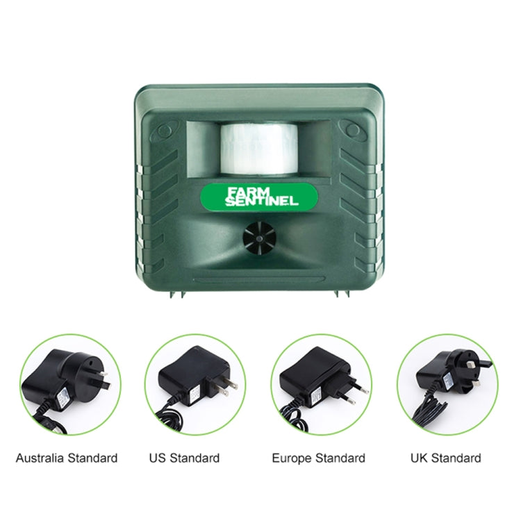 SK131 Garden Outdoor Ultrasonic Rat Repeller อุปกรณ์ขับไล่สัตว์ในฟาร์มงู