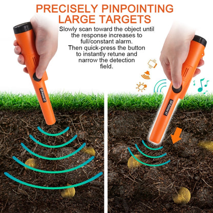 GP-POINTER AT เครื่องตรวจจับโลหะ แท่งกำหนดตำแหน่งกันน้ำ IP68, GP-POINTER AT
