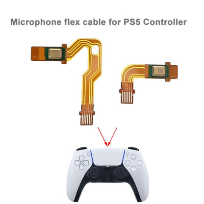 สำหรับ PS5 Controller ไมโครโฟน Flex Cable Repair Parts, Long, Short, One Pair