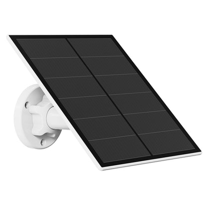 5W Monocrystalline Silicon Outdoor Camera Solar Panel รองรับ USB & Type-C / USB-C Interface