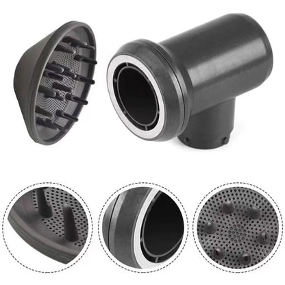 สำหรับเครื่องเป่าผม Dyson Airwrap Diffuser หัวฉีดสิ่งที่แนบมาสำหรับเปลี่ยนอุปกรณ์เสริม, Without Adapter, With Adapter