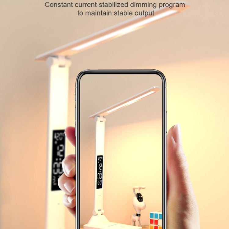 LED Intelligent Digital Display โคมไฟตั้งโต๊ะพับได้ สไตล์:, Charging 2000mAh, Charging 3200mAh, Double Head USB Straight Plug, Double Head Charging 2000mAh, Double Head Charging 3200mAh