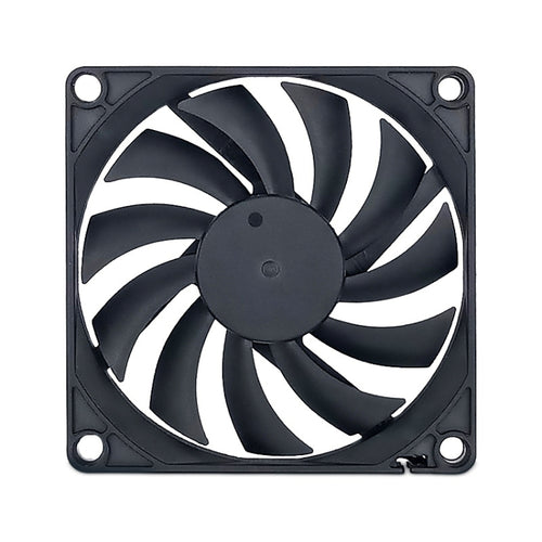 FANNER Ice Soul F8010 พัดลมแชสซีแบบบางพิเศษ 4pin PWM การปรับความเร็วอัจฉริยะ การระบายความร้อนที่เงียบ การกระจายความร้อน, F8010