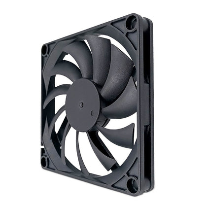 FANNER Ice Soul F8010 พัดลมแชสซีแบบบางพิเศษ 4pin PWM การปรับความเร็วอัจฉริยะ การระบายความร้อนที่เงียบ การกระจายความร้อน, F8010
