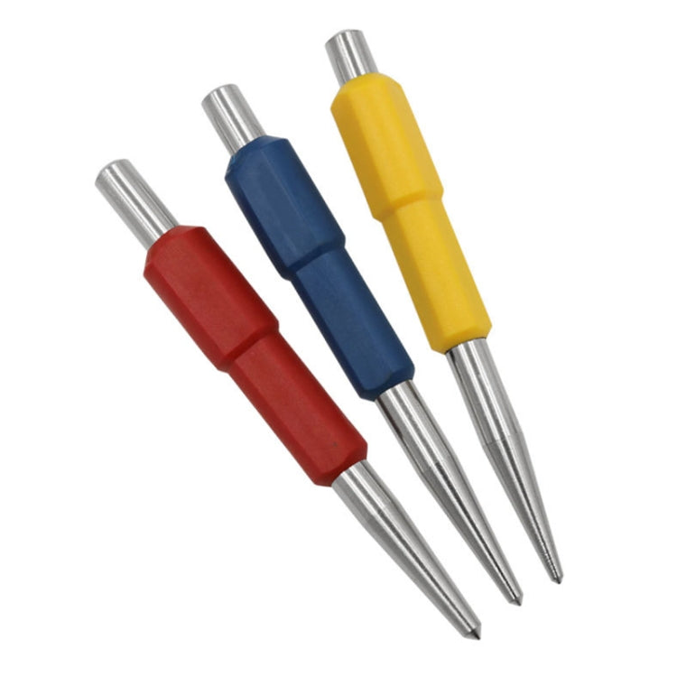เครื่องมือกำหนดตำแหน่งเจาะศูนย์ทรงกระบอกความแข็งสูง, 3pcs/set Center Punch