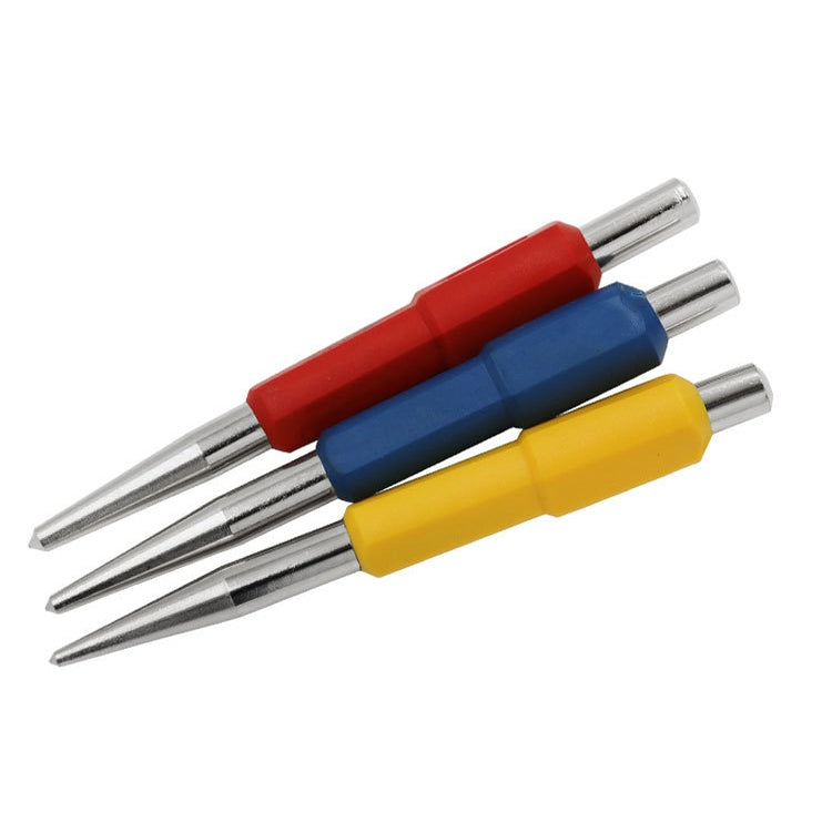 เครื่องมือกำหนดตำแหน่งเจาะศูนย์ทรงกระบอกความแข็งสูง, 3pcs/set Center Punch