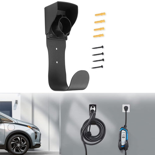 ที่วางสายชาร์จ EV รถยนต์ไฟฟ้าสายชาร์จออแกไนเซอร์สำหรับปลั๊ก J1772, EV Charger Cable
