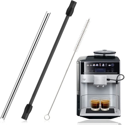 สำหรับเครื่องชงกาแฟ Bosch VeroAroma / Siemens EQ.6 Series และชุดแปรงทำความสะอาด, Brush Set(Dark Gray)