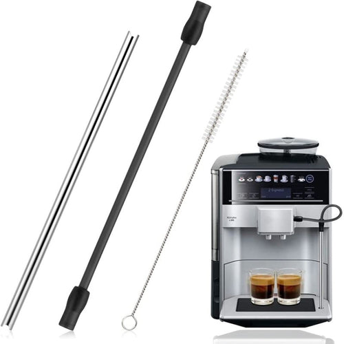 สำหรับเครื่องชงกาแฟ Bosch VeroAroma / Siemens EQ.6 Series และชุดแปรงทำความสะอาด, Brush Set(Dark Gray)
