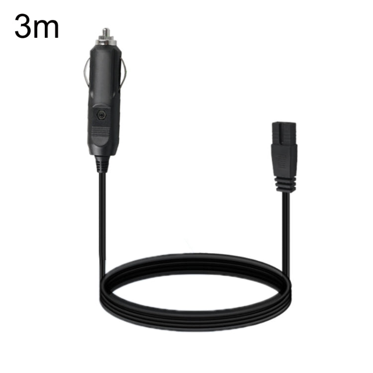 สายไฟสำหรับตู้เย็นในรถยนต์ 12V/24V B ต่อท้ายปลั๊กไฟสำหรับเสียบที่จุดบุหรี่ ความยาว:, 1m Without Switch, 1m With Switch, 2m With Switch, 3m Without Switch, 3m With Switch, 4m Without Switch, 4m With Switch, 5m Without Switch, 5m With Switch