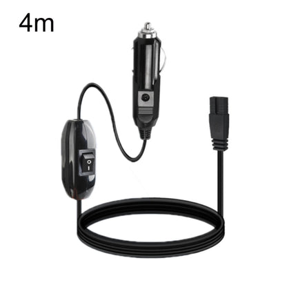 สายไฟสำหรับตู้เย็นในรถยนต์ 12V/24V B ต่อท้ายปลั๊กไฟสำหรับเสียบที่จุดบุหรี่ ความยาว:, 1m Without Switch, 1m With Switch, 2m With Switch, 3m Without Switch, 3m With Switch, 4m Without Switch, 4m With Switch, 5m Without Switch, 5m With Switch
