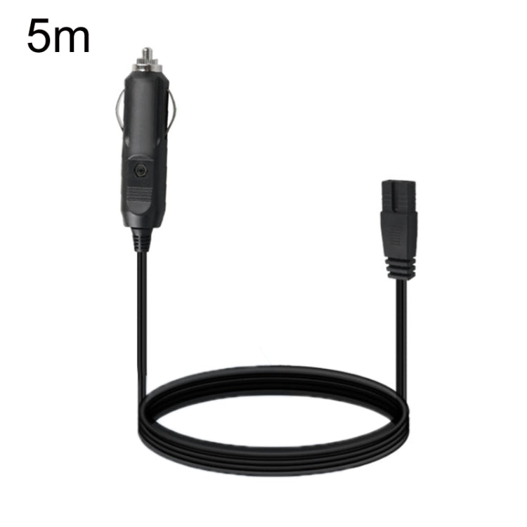 สายไฟสำหรับตู้เย็นในรถยนต์ 12V/24V B ต่อท้ายปลั๊กไฟสำหรับเสียบที่จุดบุหรี่ ความยาว:, 1m Without Switch, 1m With Switch, 2m With Switch, 3m Without Switch, 3m With Switch, 4m Without Switch, 4m With Switch, 5m Without Switch, 5m With Switch