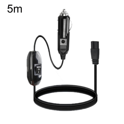 สายไฟสำหรับตู้เย็นในรถยนต์ 12V/24V B ต่อท้ายปลั๊กไฟสำหรับเสียบที่จุดบุหรี่ ความยาว:, 1m Without Switch, 1m With Switch, 2m With Switch, 3m Without Switch, 3m With Switch, 4m Without Switch, 4m With Switch, 5m Without Switch, 5m With Switch