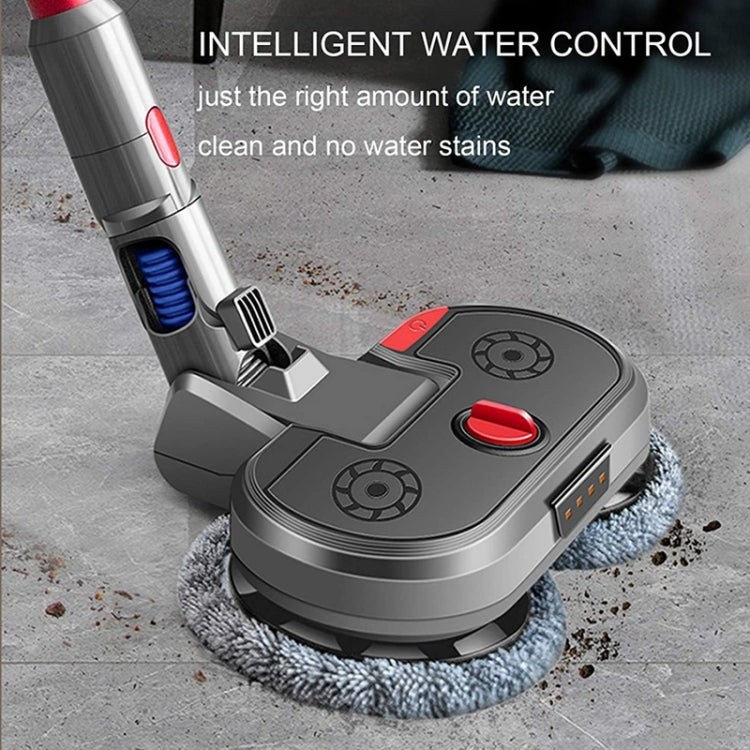เครื่องดูดฝุ่นหัวถูพื้นไฟฟ้าถังเก็บน้ำในตัวพร้อมเศษผ้า 6 ชิ้น, For Dyson V7 V8 V10 V11, For Dyson V15