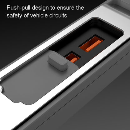 สำหรับ Tesla รุ่น 3/Y รถ USB-C/Type-C + 2 USB 3.0 พอร์ต Docking Station HUB, T1