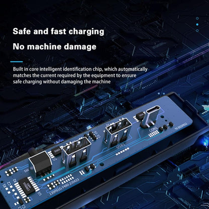 สำหรับ Tesla รุ่น 3/Y รถ T09 คอนโซลกลาง 27W 3-in-1 USB Hub Docking Station, T09