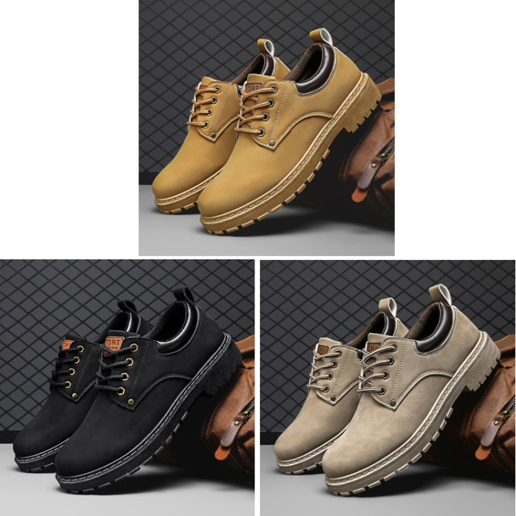 ผู้ชาย Martin Boots Platform เพิ่มความสูงรองเท้าเครื่องมือ, 39, 40, 41, 42, 43, 44