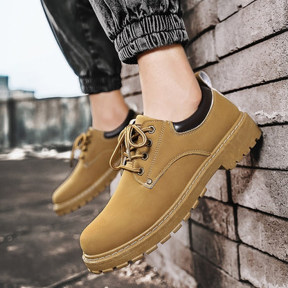 ผู้ชาย Martin Boots Platform เพิ่มความสูงรองเท้าเครื่องมือ, 39, 40, 41, 42, 43, 44