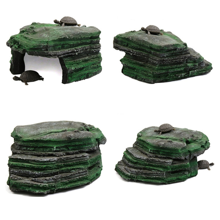 โต๊ะปีนเต่าเรซิ่น โต๊ะปีนหน้าผา Stump Hideaway House Sunback Table, GT026, GT023, GT149, GT001, GT013S