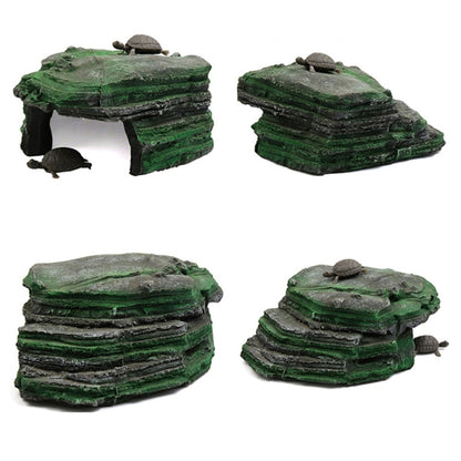 โต๊ะปีนเต่าเรซิ่น โต๊ะปีนหน้าผา Stump Hideaway House Sunback Table, GT026, GT023, GT149, GT001, GT013S