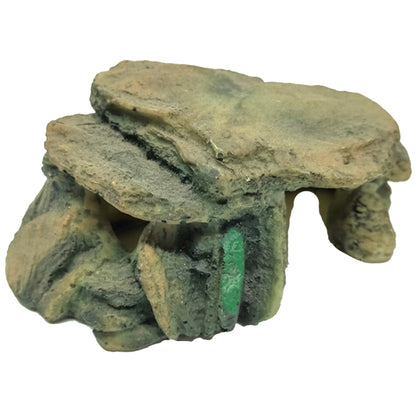 โต๊ะปีนเต่าเรซิ่น โต๊ะปีนหน้าผา Stump Hideaway House Sunback Table, GT026, GT023, GT149, GT001, GT013S