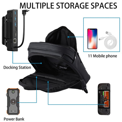 สำหรับ Steam Deck Game Console กระเป๋าสะพายข้างกระเป๋าสะพายไหล่กระเป๋าคาดหน้าอก, Style 5