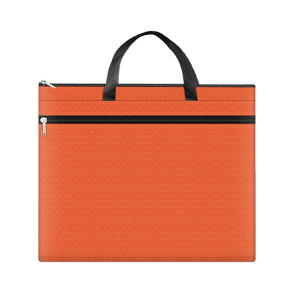 A3-8133 กระเป๋าใส่แฟ้มซิปแบบใช้มือถือความจุขนาดใหญ่ Oxford Cloth Waterproof Art Storage Bag