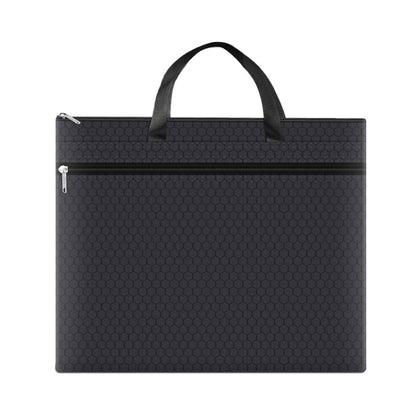 A3-8133 กระเป๋าใส่แฟ้มซิปแบบใช้มือถือความจุขนาดใหญ่ Oxford Cloth Waterproof Art Storage Bag