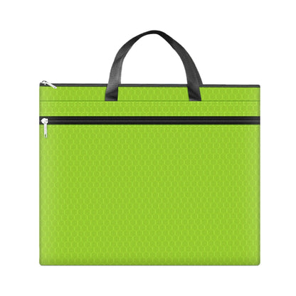 A3-8133 กระเป๋าใส่แฟ้มซิปแบบใช้มือถือความจุขนาดใหญ่ Oxford Cloth Waterproof Art Storage Bag