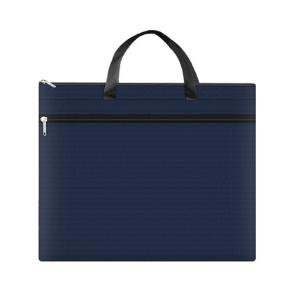 A3-8133 กระเป๋าใส่แฟ้มซิปแบบใช้มือถือความจุขนาดใหญ่ Oxford Cloth Waterproof Art Storage Bag