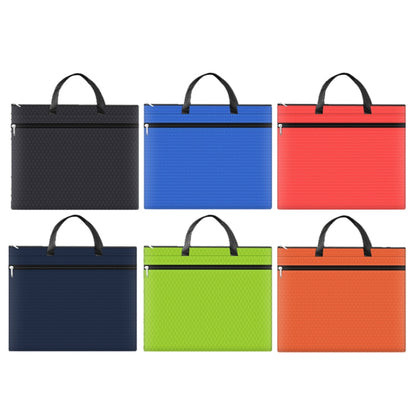 A3-8133 กระเป๋าใส่แฟ้มซิปแบบใช้มือถือความจุขนาดใหญ่ Oxford Cloth Waterproof Art Storage Bag