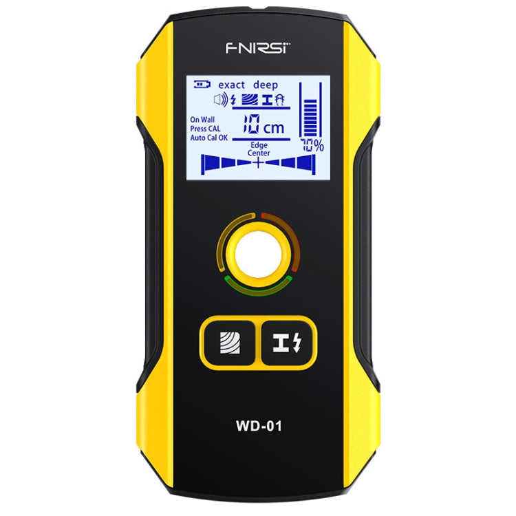 FNIRSI WD-01 เครื่องตรวจจับโลหะลวดติดผนังแบบมัลติฟังก์ชั่นเครื่องสแกนสายมืด, WD-01
