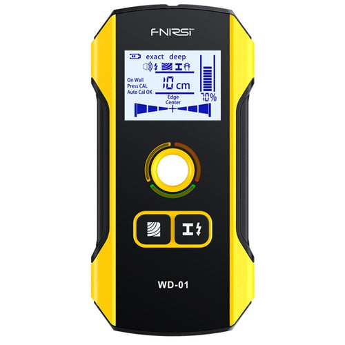 FNIRSI WD-01 เครื่องตรวจจับโลหะลวดติดผนังแบบมัลติฟังก์ชั่นเครื่องสแกนสายมืด, WD-01