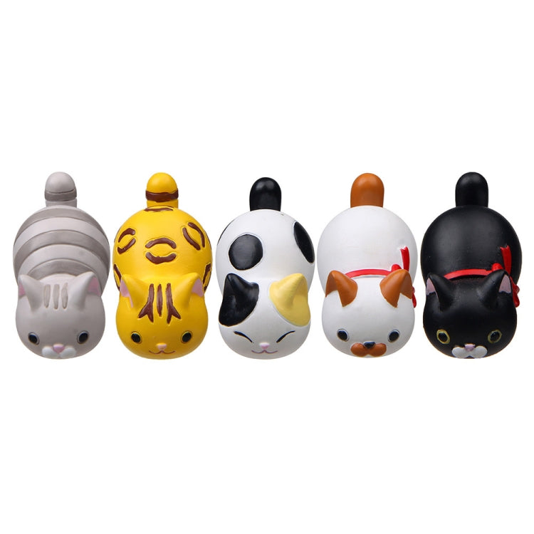 วัสดุเคสมือถือแม่เหล็กติดตู้เย็นแมวการ์ตูนน่ารัก, Money Pattern Cat, 3 -color Cat, White Scarf Cat, Gray Striped Cat