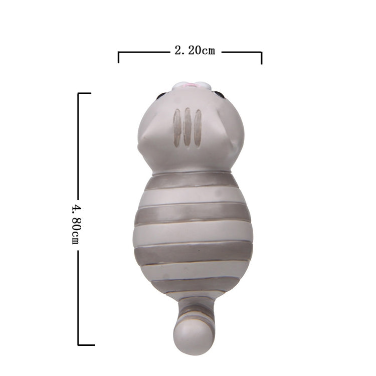 วัสดุเคสมือถือแม่เหล็กติดตู้เย็นแมวการ์ตูนน่ารัก, Money Pattern Cat, 3 -color Cat, White Scarf Cat, Gray Striped Cat