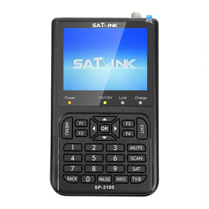 SATLINK SP-2100 HD Finder Meter เครื่องวัดสัญญาณดาวเทียมแบบใช้มือถือ, SP-2100