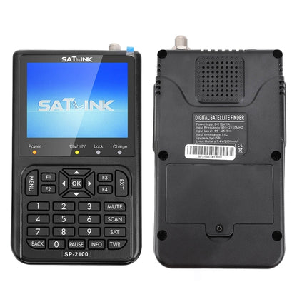 SATLINK SP-2100 HD Finder Meter เครื่องวัดสัญญาณดาวเทียมแบบใช้มือถือ, SP-2100