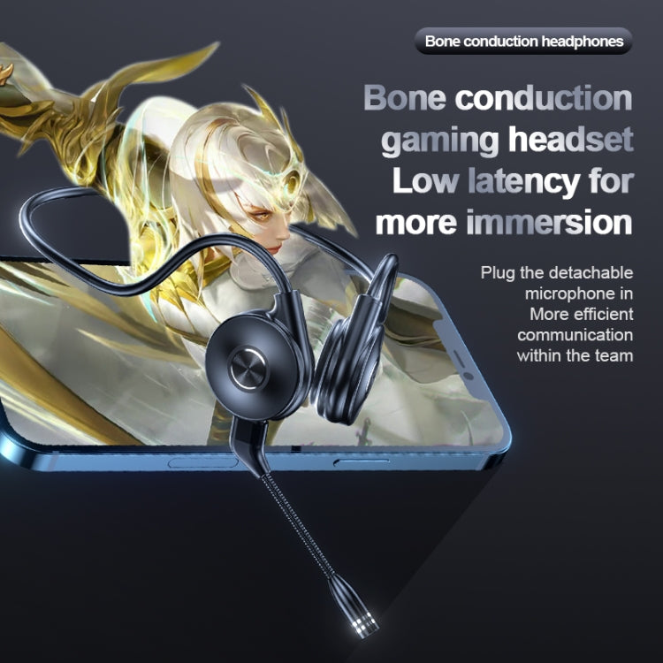 M1 Stereo Sound Running Sports Bone Conduction หูฟังบลูทูธพร้อมไมโครโฟน