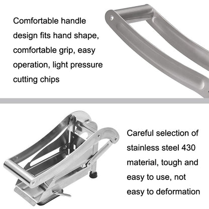 JD-052 เฟรนช์ฟรายส์สแตนเลสตัดมัลติฟังก์ชั่นโฮมแมนนวลตัดทอด, Potato Cutter 4, Potato Cutter 5