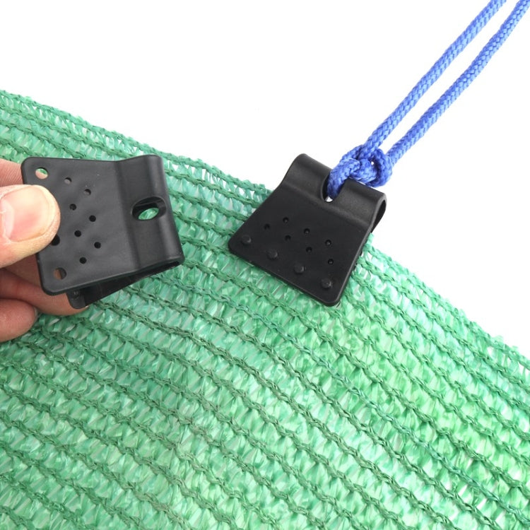 50pcs Sunshade Net Clip Garden Greenhouse Netting Shade Cloth Fastener, Butterfly Type