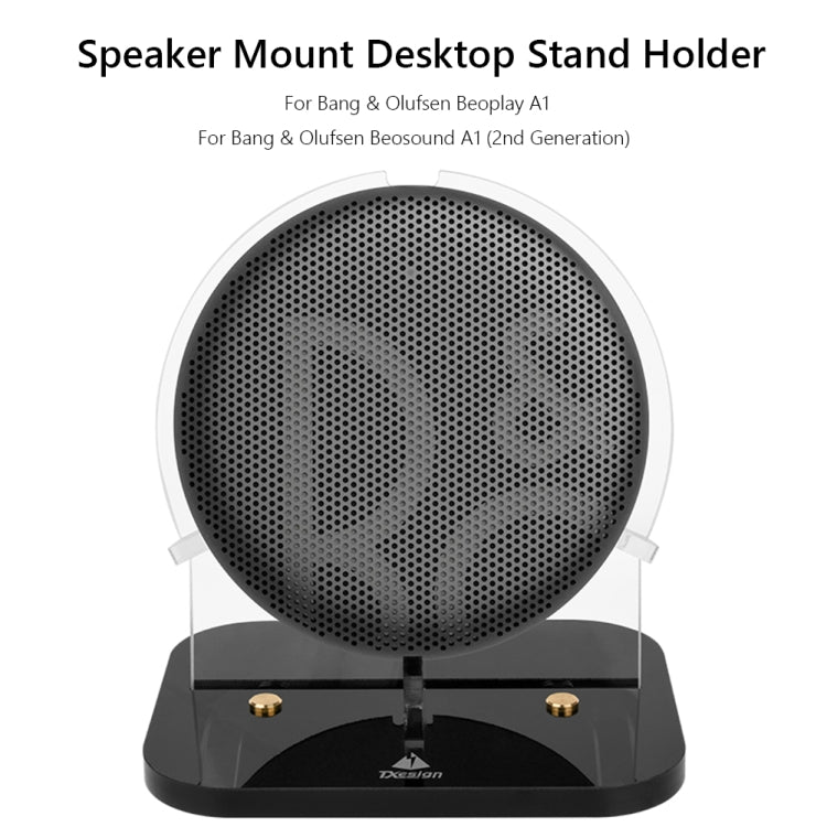 สำหรับ B&O Beoplay A1 / Beosound A1 ลำโพงตัวที่ 2 แท่นวางตั้งโต๊ะอะคริลิก, For B&O Beoplay A1