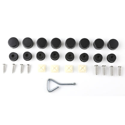 สำหรับกรอบป้ายทะเบียนซิลิโคนรุ่นอเมริกาเหนือ, Screw Accessories