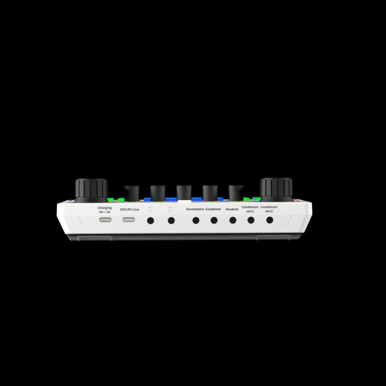 การ์ดเสียง X50 Bluetooth RGB LED พร้อมอินเตอร์เฟสพอร์ต OTG, X50
