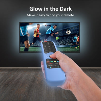 สำหรับ LG AN-MR21GC / AN-MR21N / AN-MR21GA TV รีโมทคอนโทรลซิลิโคน, GS0020  Black, GS0020 White, GS0020 Luminous Blue, GS0020 Luminous Green