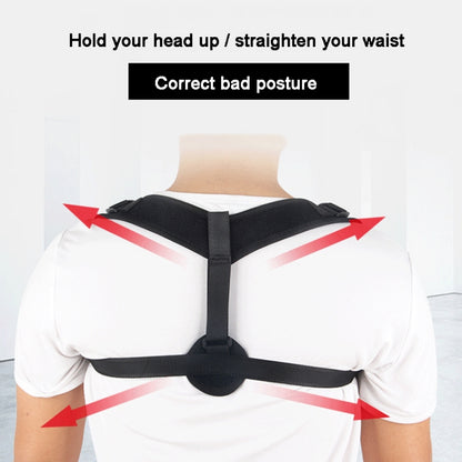 ปรับท่ากลับ Corrector ปรับปรุงเข็มขัดหลังค่อมสำหรับผู้หญิงและผู้ชาย, Ordinary, With  Shoulder Padded