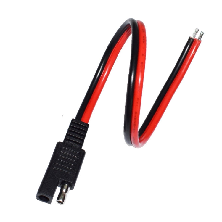 2 ชิ้น 20A แบตเตอรี่รถยนต์พลังงานแสงอาทิตย์ SAE สายไฟต่อ, 15cm, 30cm, 100cm