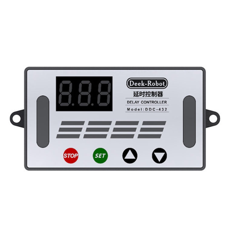 Deek-Robot DDC-432 สวิตช์รีเลย์หน่วงเวลา DC5V-30V Dual MOS Tube Digital แสดงผล Time Relay Controller, Time Relay Controller